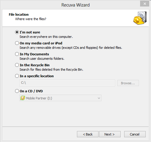 recover folder in windows 8.1