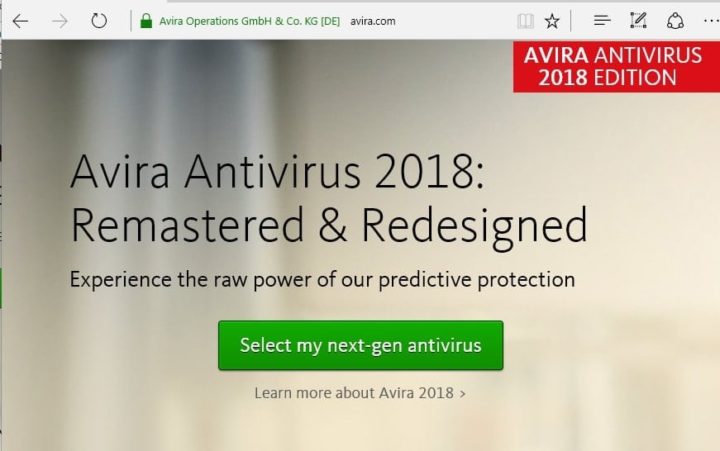 avira antivirus for windows